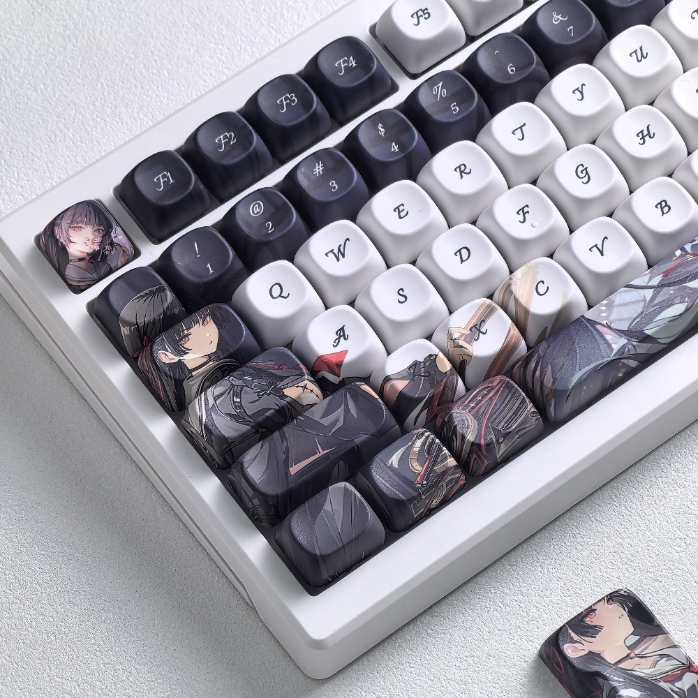 Chisa Keycaps 120 鍵 Cherry/MOA Profile PBT Wooting Aula F75 | 蝦皮購物