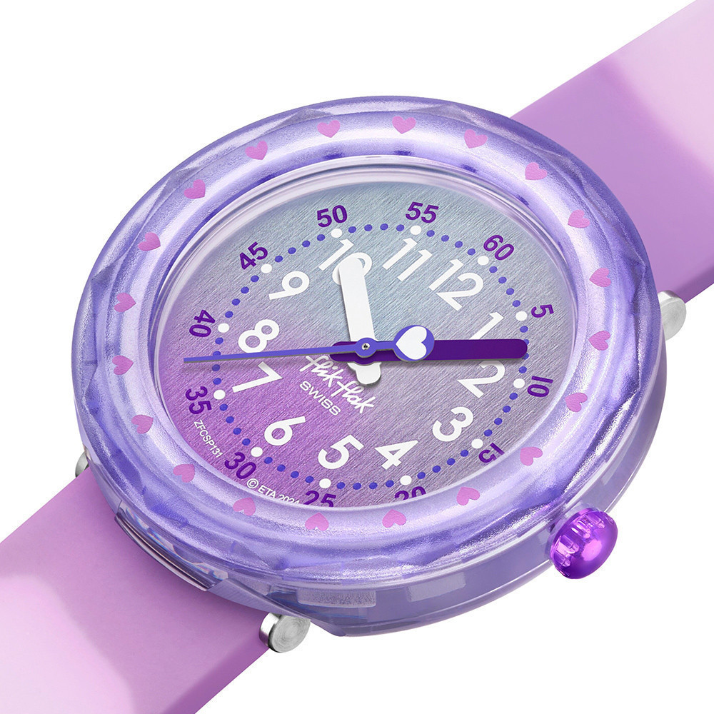 FlikFlak 兒童手錶 FUZE IN PURPLE 兒童禮物 FCSP131 (36.7mm)【官方旗艦店】 | 蝦皮購物