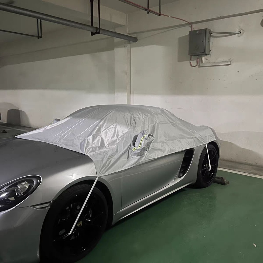 新貨優選車衣半罩保時捷Porsche718寶馬BMW2係Z4mini賓士奧迪AudiA5敞篷軟頂篷布專用車罩 | 蝦皮購物