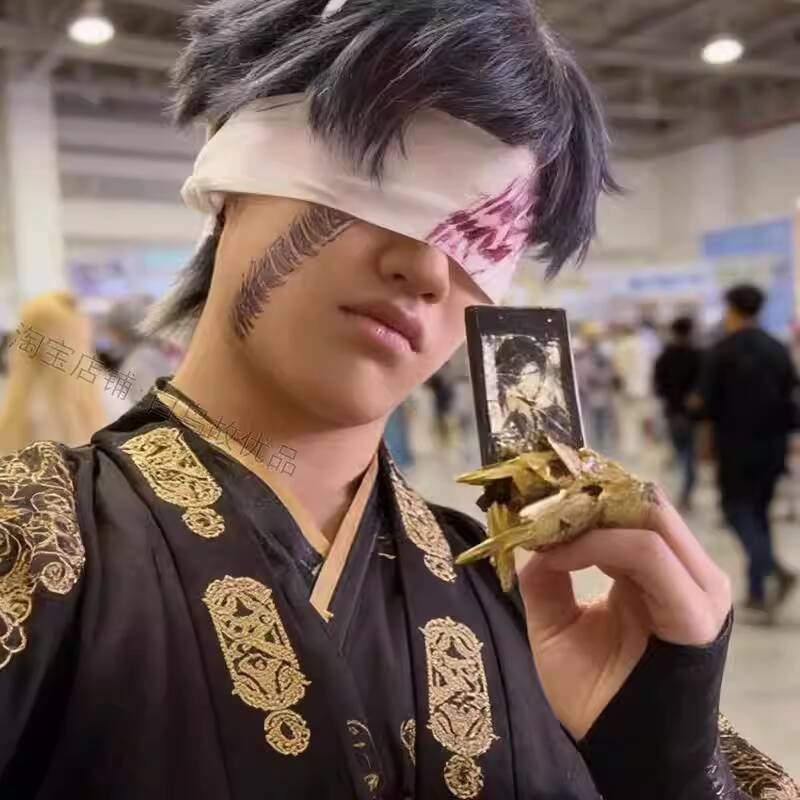 角色還原 終末的女武神 秦始皇眼罩 嬴政 可視蒙眼帶 cosplay cos | 蝦皮購物