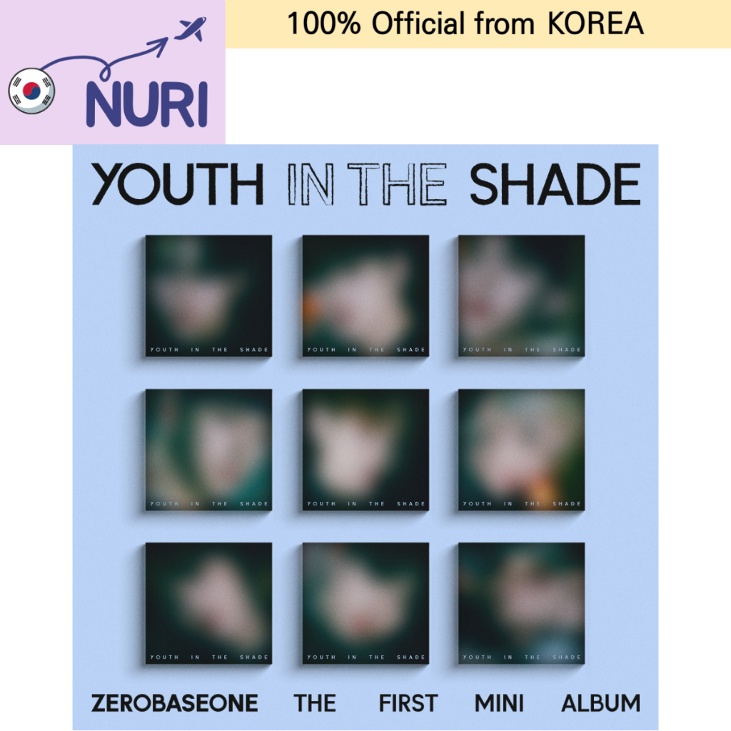 ZEROBASEONE ZB1 - YOUTH IN THE SHADE 1ST MINI ALBUM DIGIPACK