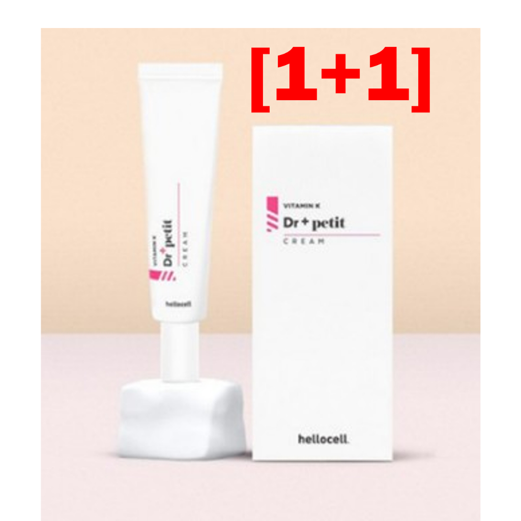 [1+1] [地獄細胞] 維生素 K DR。 Petit CREAM 15ML,保濕皮膚屏障舒緩鎮靜,韓國製造 蝦皮購物