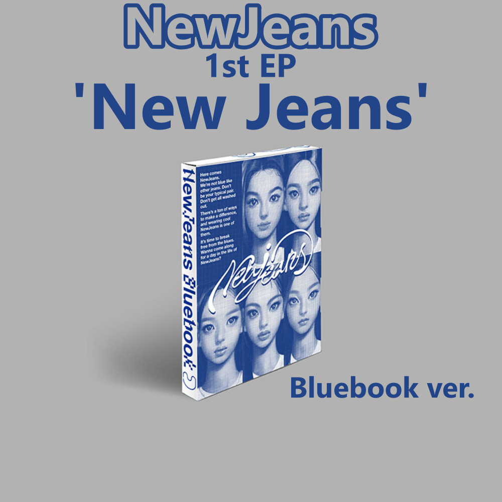 NewJeans 1st EP [New Jeans] Bluebook