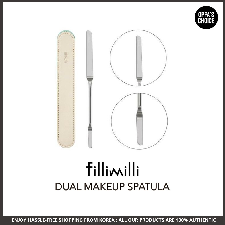 【現貨】FILLIMILLI DUAL MAKE UP SPATULA | 蝦皮購物