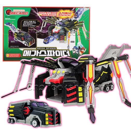 Turning MECARD - MEGA SPIDER 改造汽車機器人 | 蝦皮購物