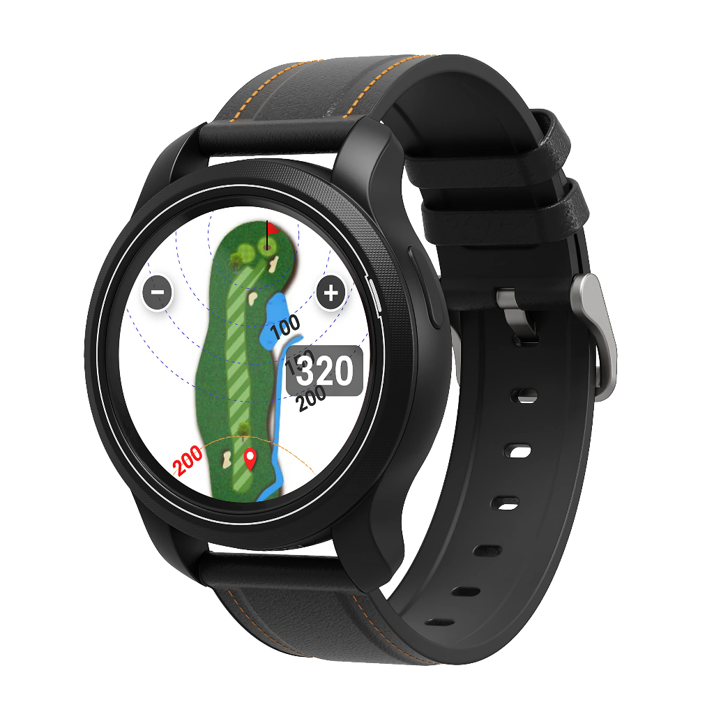 Golf Buddy Aim W12 高爾夫GPS 手錶,高級全彩觸摸屏,預裝40,000 全球