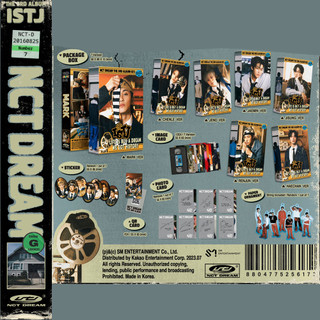 Album NCT DREAM ISTJ - Version 7DREAM QR RENJUN - Inclut Cartes, Stickers, Ornement Papier - Compte Sur Les Charts