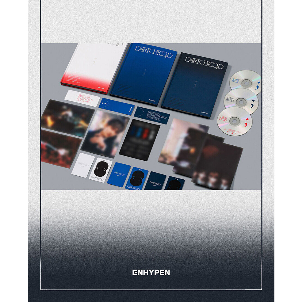 ENHYPEN [DARK BLOOD] Album 3 Version Set