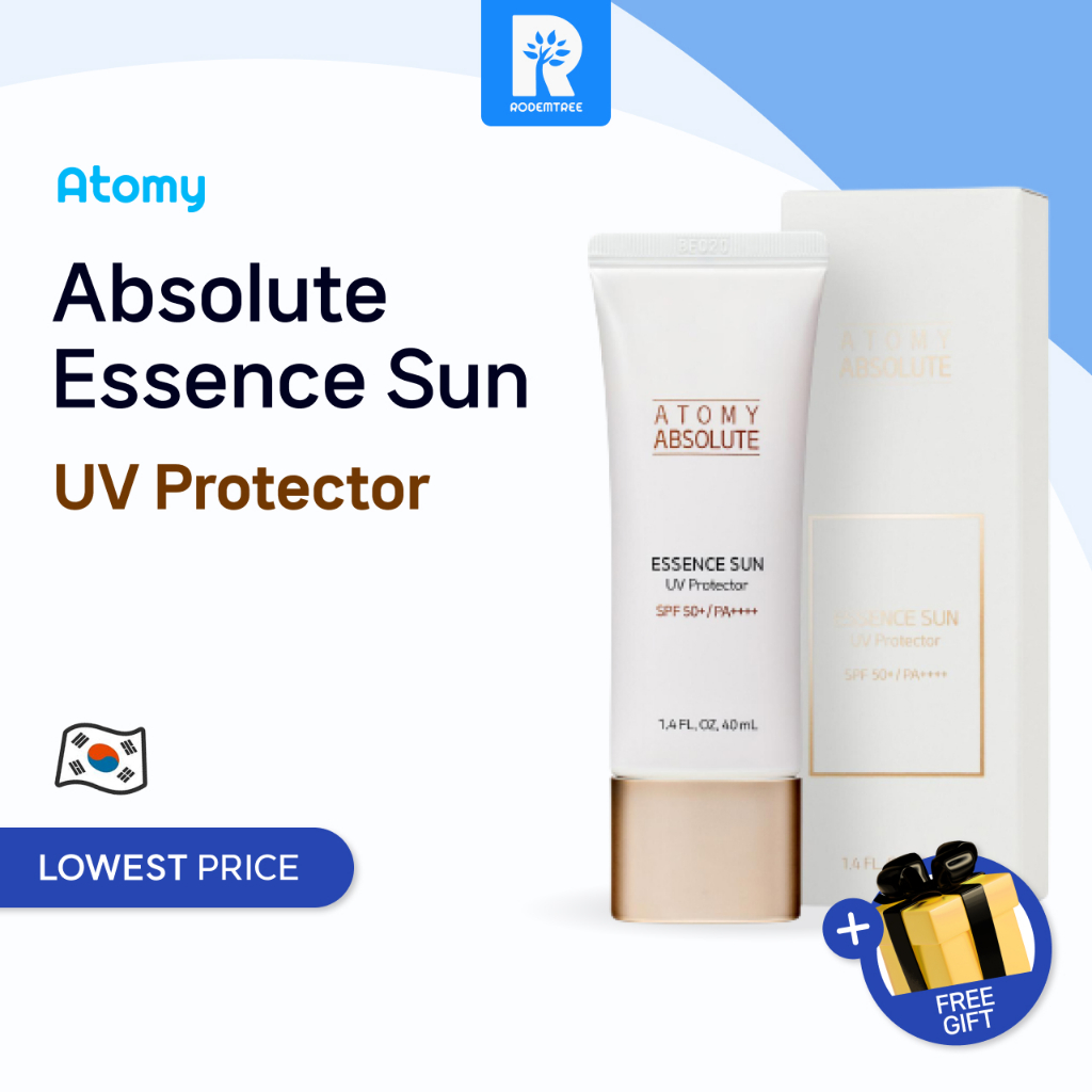 Atomy Absolute Essence Sun 40ml 艾多美 凝萃煥膚防曬乳 | 蝦皮購物