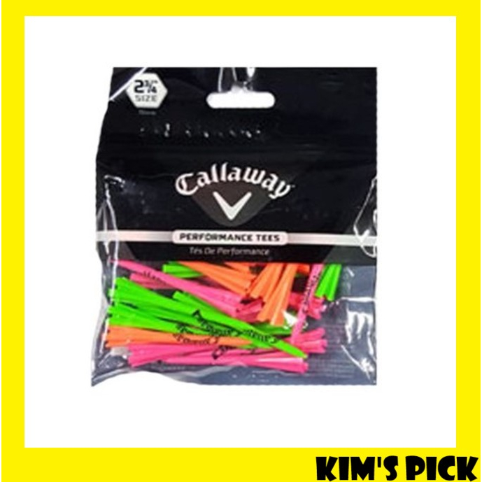 [韓國] Callaway Performance golf tee 圓形 30ea 每套 / 高爾夫球 tee / 高 | 蝦皮購物