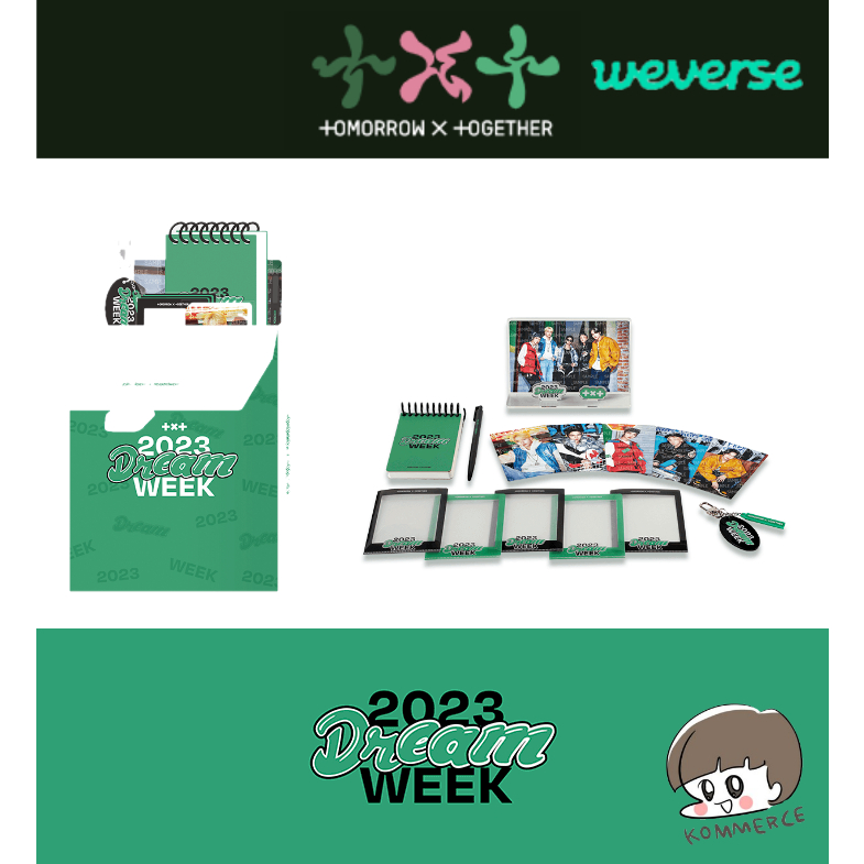 TXT] TOMORROW X TOGETHER - 2023 DREAM WEEK KIT | 蝦皮購物