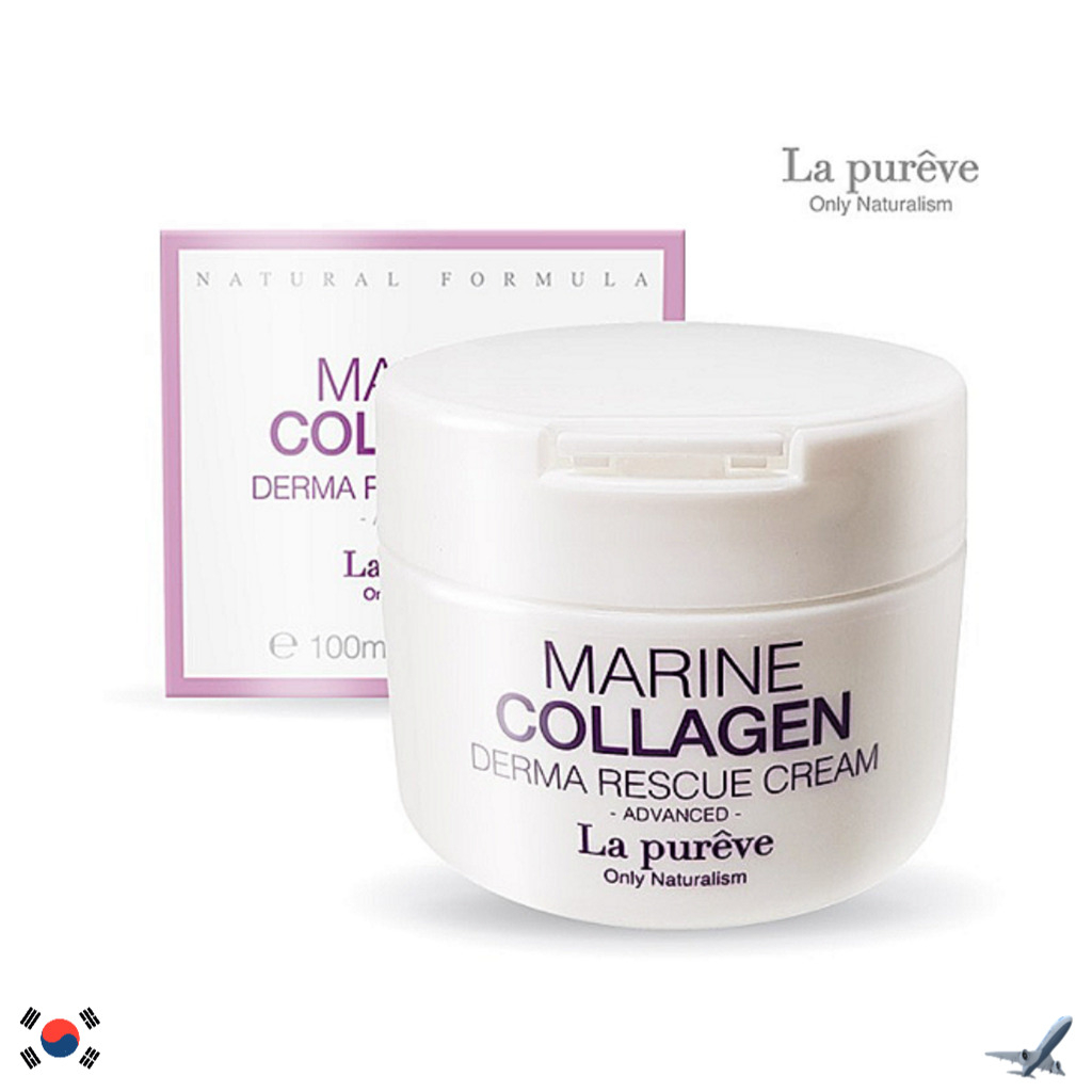 La pureve 海洋膠原蛋白真皮救援霜 100ml | 蝦皮購物