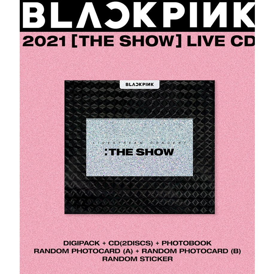 BLACK Pink] 韓國正品未開封*2 CD* BLACKPINK THE SHOW BLACKPINK 2021