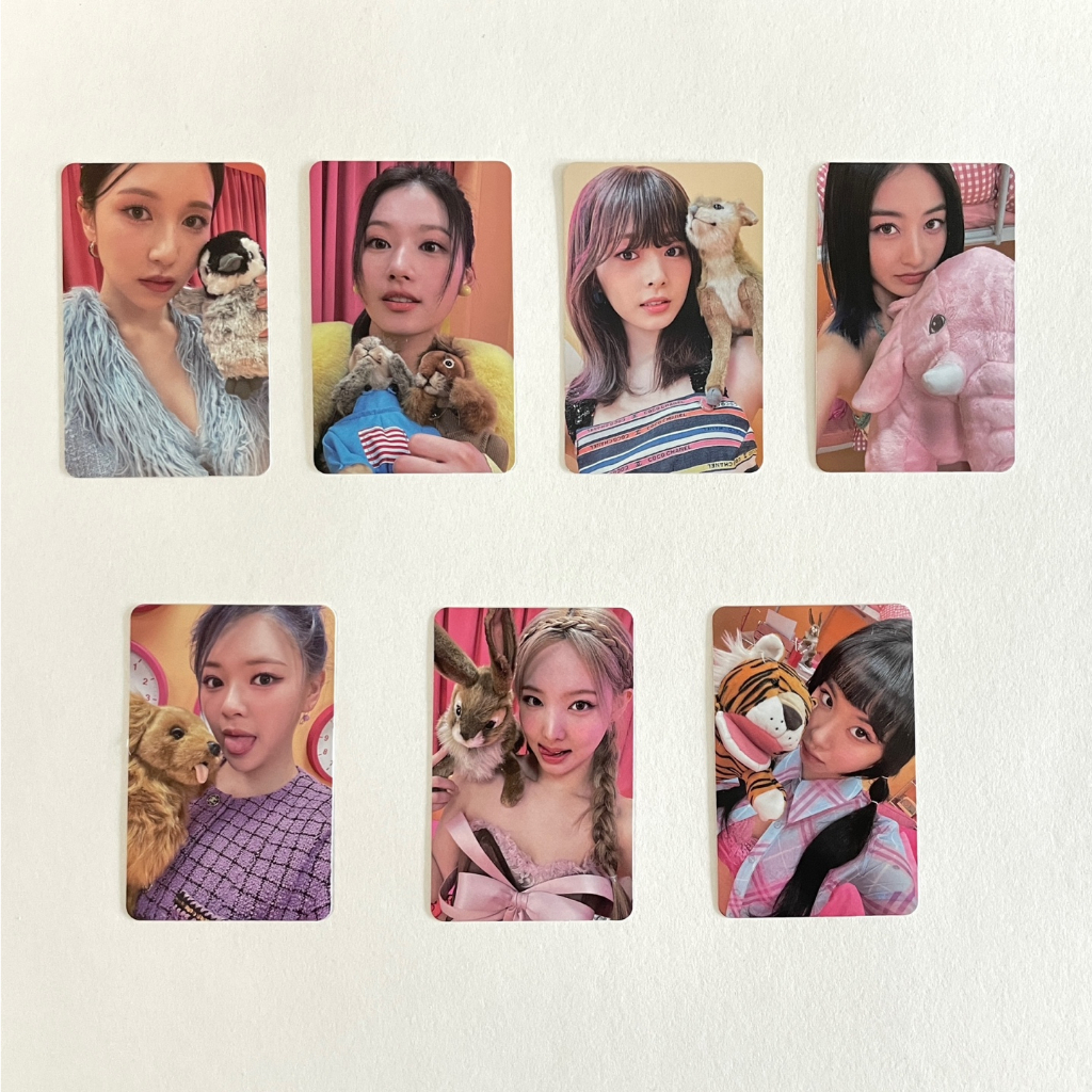 Twice - 11th Mini Album BETWEEN 1&2 12 官方小卡Nayeon Sana Chae