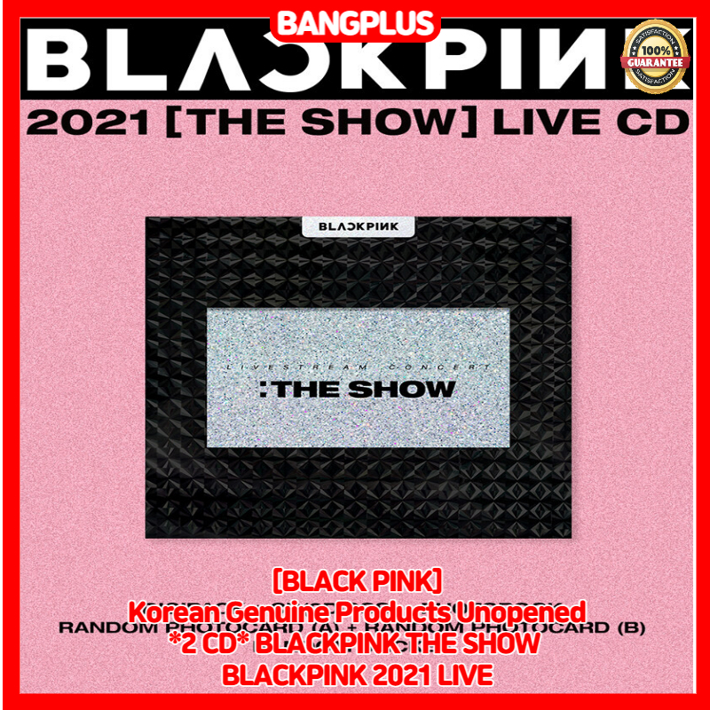 [BLACK Pink] 韓國正品未開封*2 CD* BLACKPINK THE SHOW BLACKPINK 2021