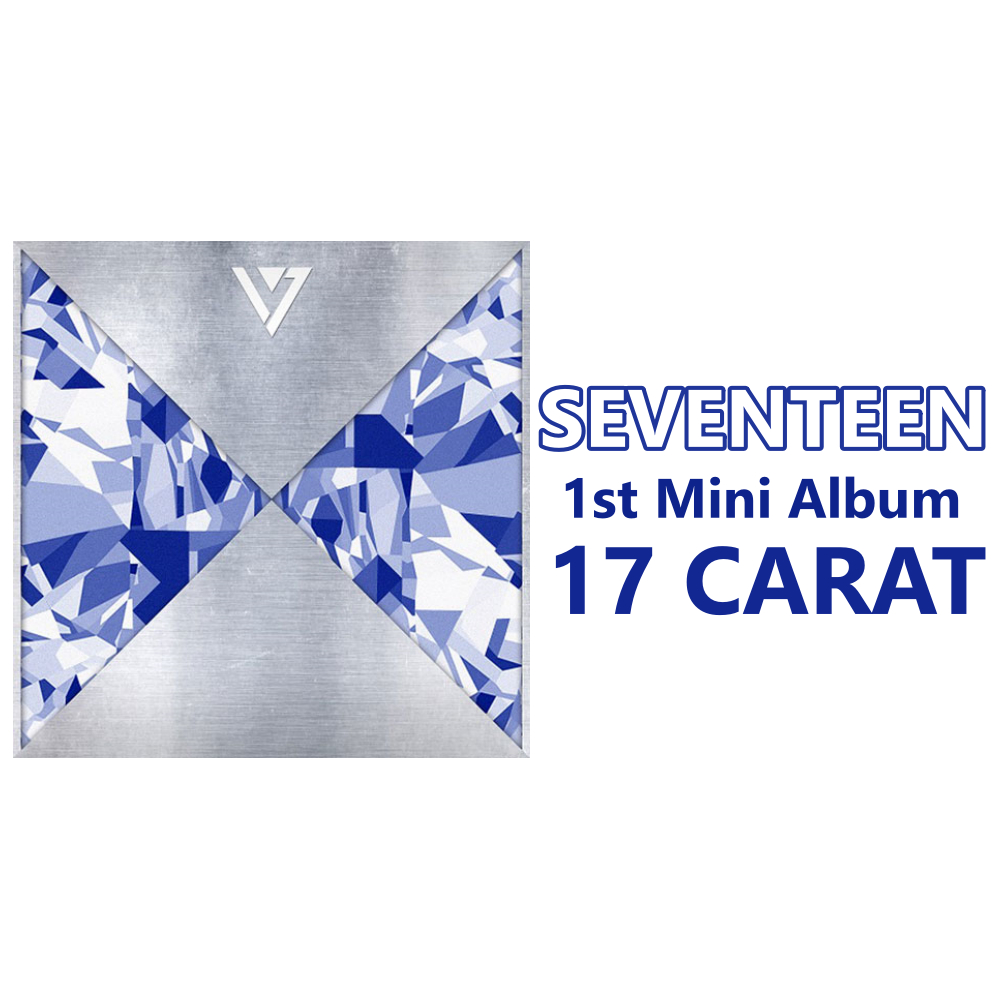 SEVENTEEN - 1st Mini Album [17 CARAT] (重新發行) | 蝦皮購物