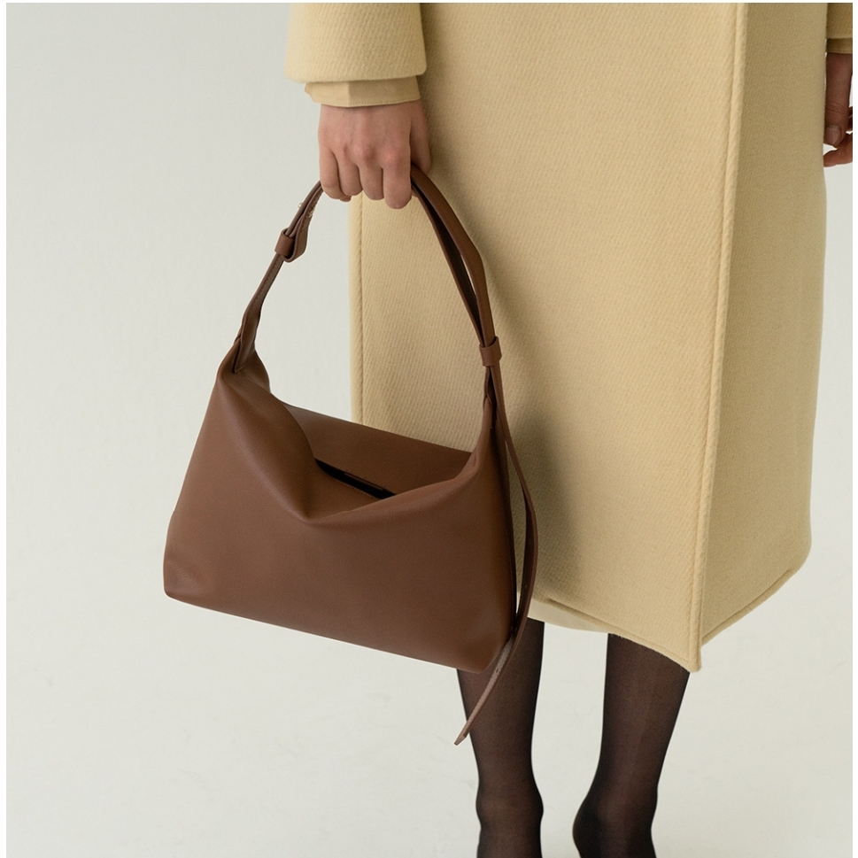 ★【LE ABONNE】 NEW GATTI BAG★ Le abonne GATTI cloud white leather Korean Women's Bag W