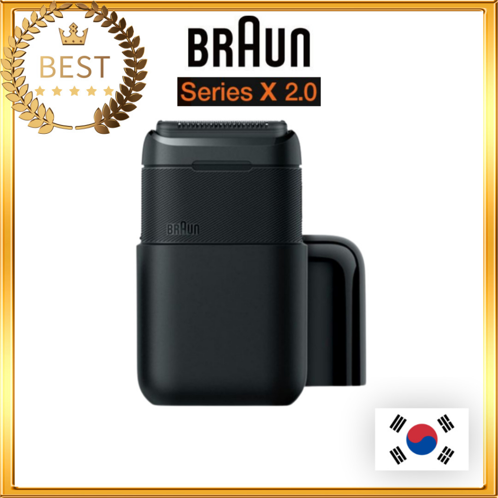 [BRAUN] Series X 2.0 黑子彈口電動刮鬍刀 M1012 電鬍刀 現貨新品 父親節 | 蝦皮購物