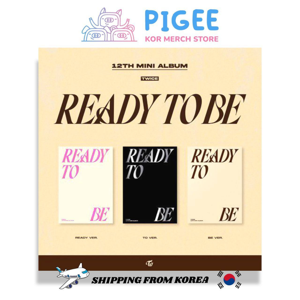 TWICE - 12TH MINI ALBUM [READY TO BE] | 蝦皮購物