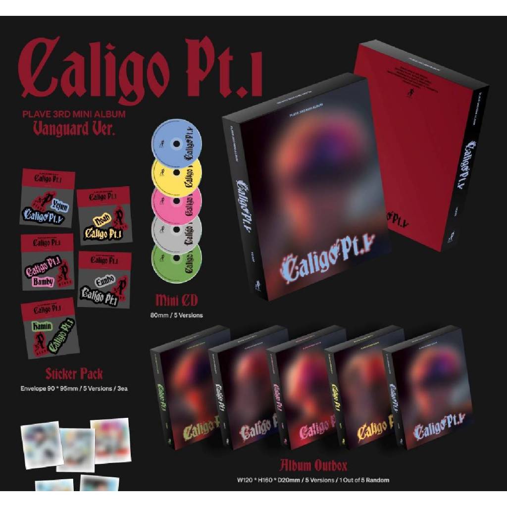 Vanguard版] PLAVE - 第三張迷你專輯[Caligo Pt.1] | 蝦皮購物