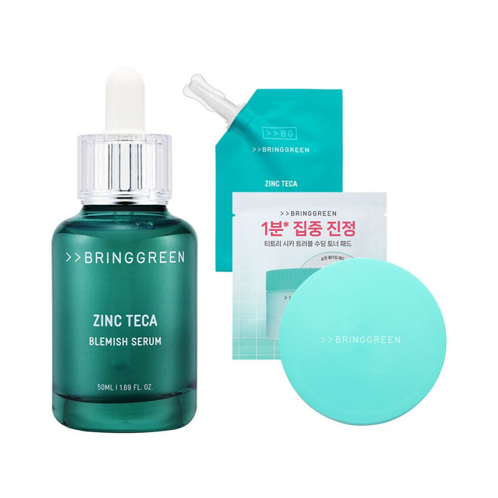 BRINGGREEN] BRING GREEN Zinc Teca 1.2% Blemish Serum – 25ml | 蝦皮購物