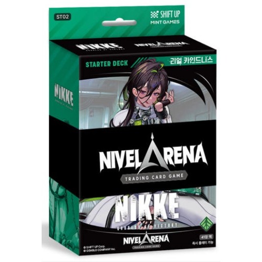 韓國🇰🇷 Nikke Nivel Arena 入門套牌韓文版。 反恐精英與善良與地獄