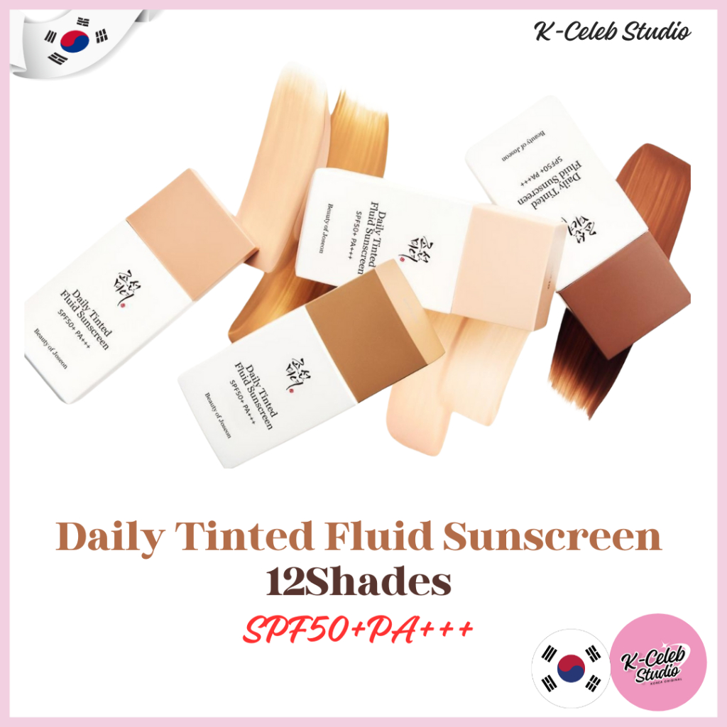 Beauty Of Joseon Daily Tinted Fluid Sunscreen 12 Shades | 蝦皮購物