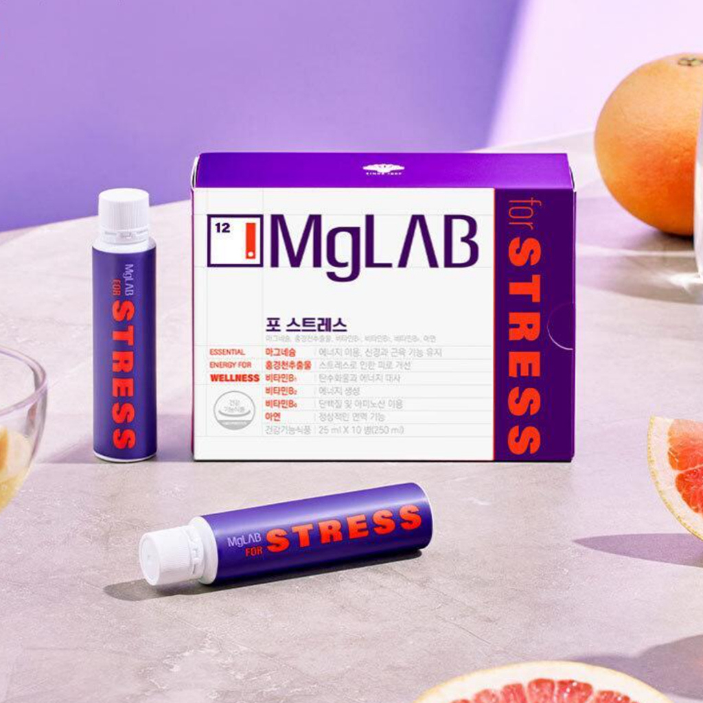 [MAGLAB] 用於壓力 – 10 瓶 + 10 瓶贈品套裝 | 鎂、維生素 B1、B2、B6 | 韓國發貨 | 蝦皮購物