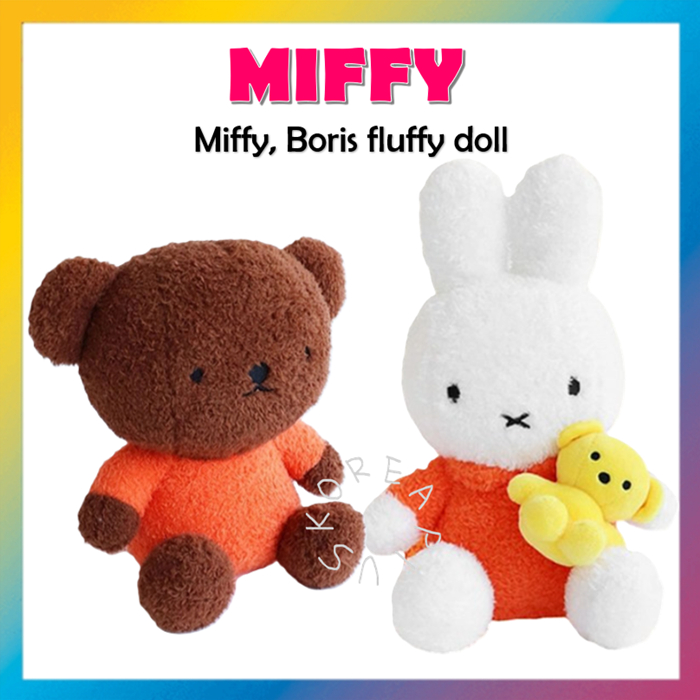 [Miffy] 米菲角色毛絨公仔(米菲、鮑里斯) | 蝦皮購物