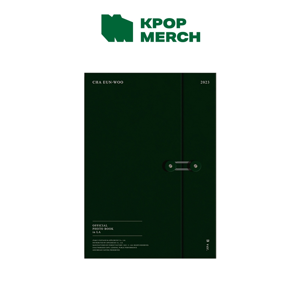 ASTRO CHA EUN WOO - 2023 Official Photo Book in LA | 蝦皮購物