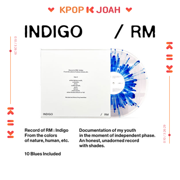 LP) RM [INDIGO] 1st FULL ALBUM | 蝦皮購物