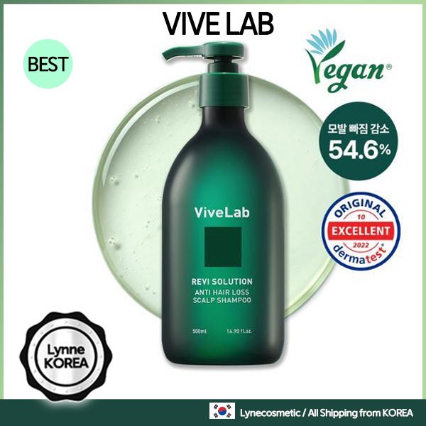 Vive LAB Revive Solution 抗脫髮頭皮洗髮水 500ml | 蝦皮購物