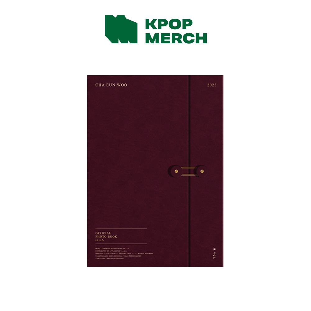チャウヌ シーグリ 2023 OFFICIAL PHOTO BOOK in LA ASTRO CHA EUN WOO - 2023 Official Photo Book in LA | 蝦皮購物