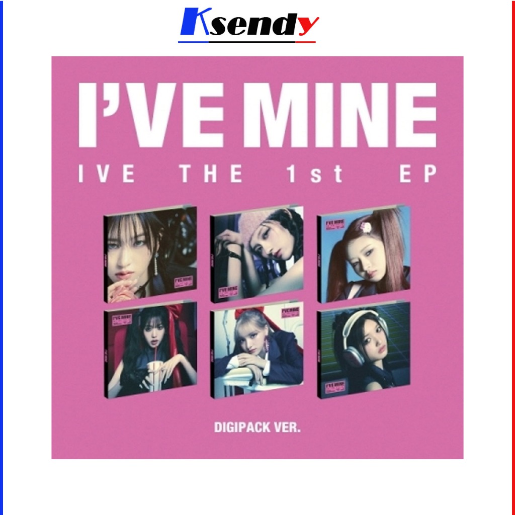 Ive 1st EP 專輯- I'VE MINE (DIGIPACK Ver.) 專輯| 蝦皮購物