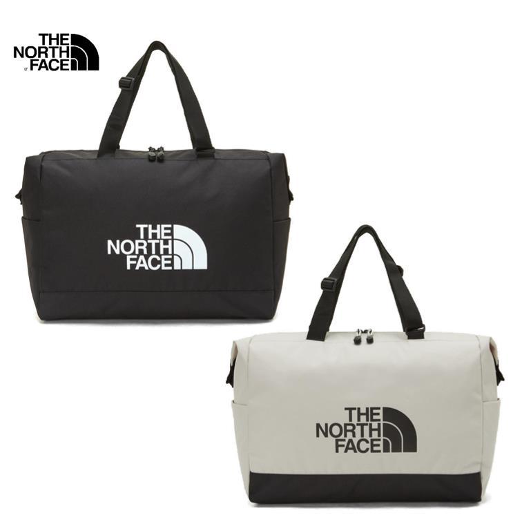 [THENORTHFACE]LIGHT Duffle Bag-黑色/奶油色運動&旅行包