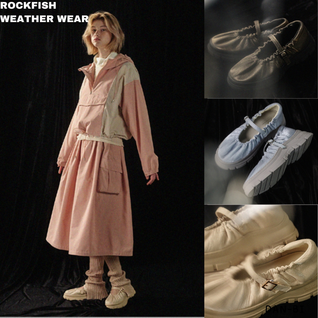 ROCKFISH Weather WEAR] FLATFORM SCRUNCH MARYJANE - 5 色/ 10 | 蝦皮購物