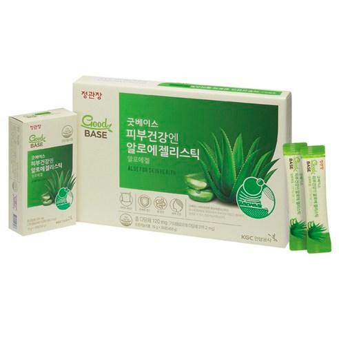 正官莊 Good Base 皮膚健康蘆薈果凍 15g x 30sticks | 蝦皮購物
