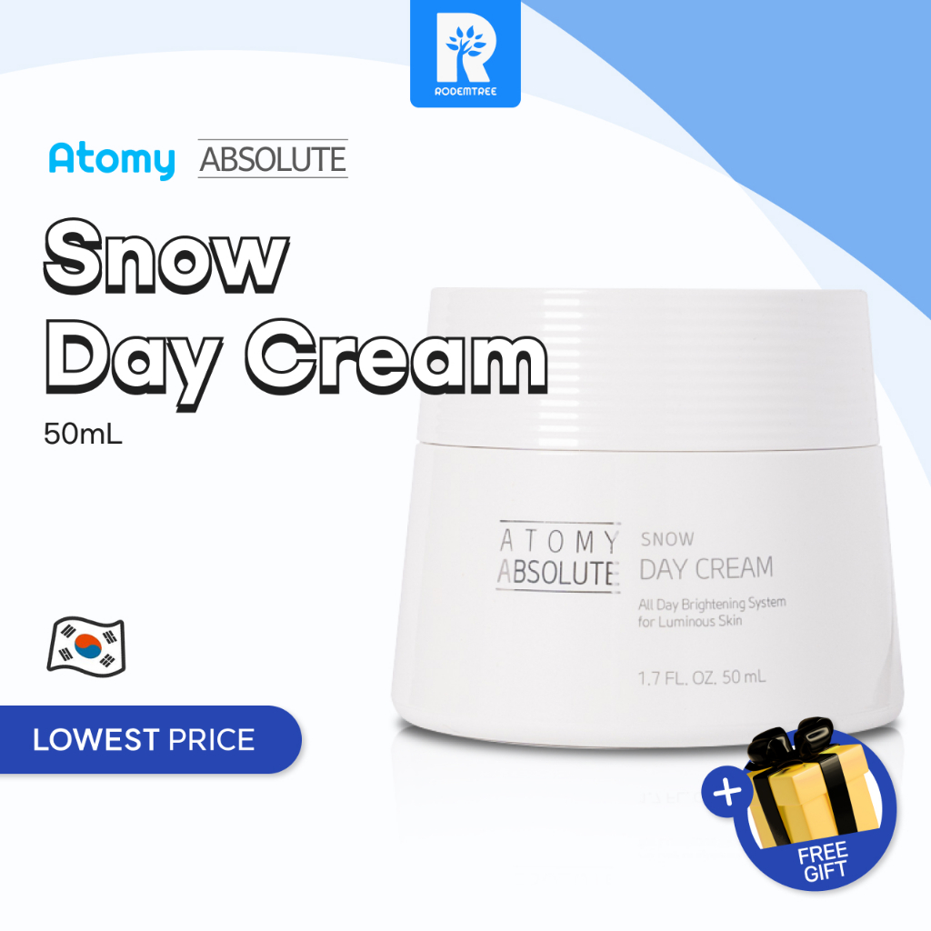 Atomy Absolute Snow Day Cream 艾多美絕對雪日霜 50ml 蝦皮購物