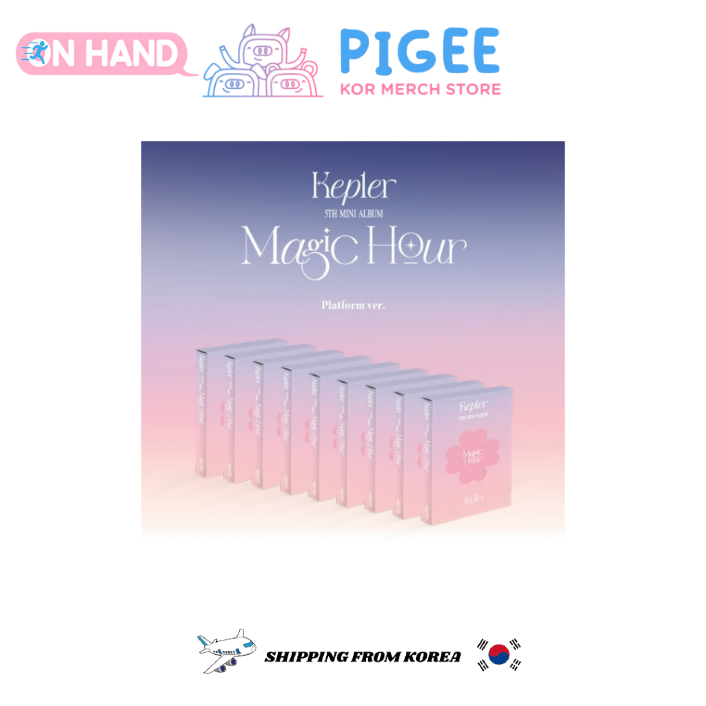 KEP1ER - 5th Mini Album [ MAGIC HOUR ] Platform Ver. | 蝦皮購物