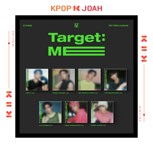 Digipack ver.) 7種選択 EVNNE 1ST MINI ALBUM [Target ME] (Boys