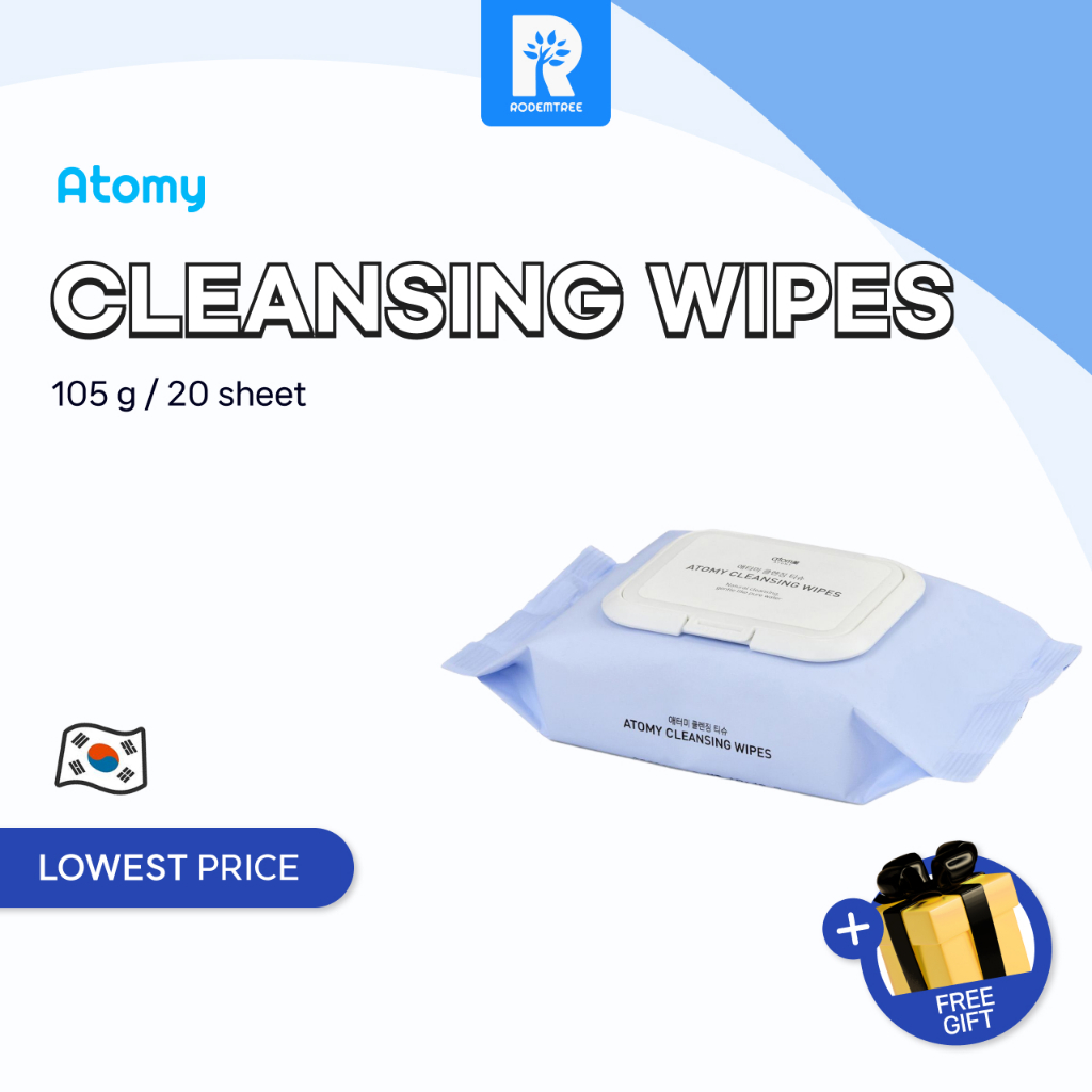 Atomy Cosmetic Cleansing Wipes 艾多美化妝品清潔濕巾(20片) | 蝦皮購物
