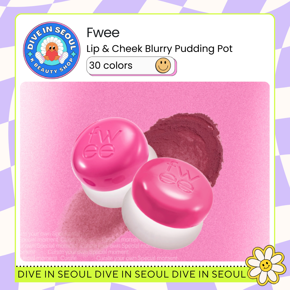 [FWEE] Lip & Cheek Blurry Pudding Pot – 30 色 / 5g | 蝦皮購物