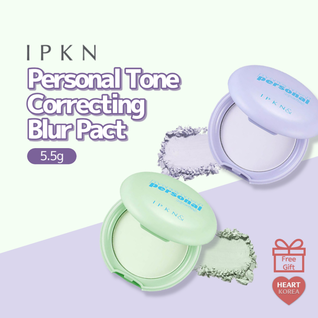 Ipkn Personal Tone Correcting Blur Pact (5.5g) / 底漆鼻樑化妝固定器設置| 蝦皮購物