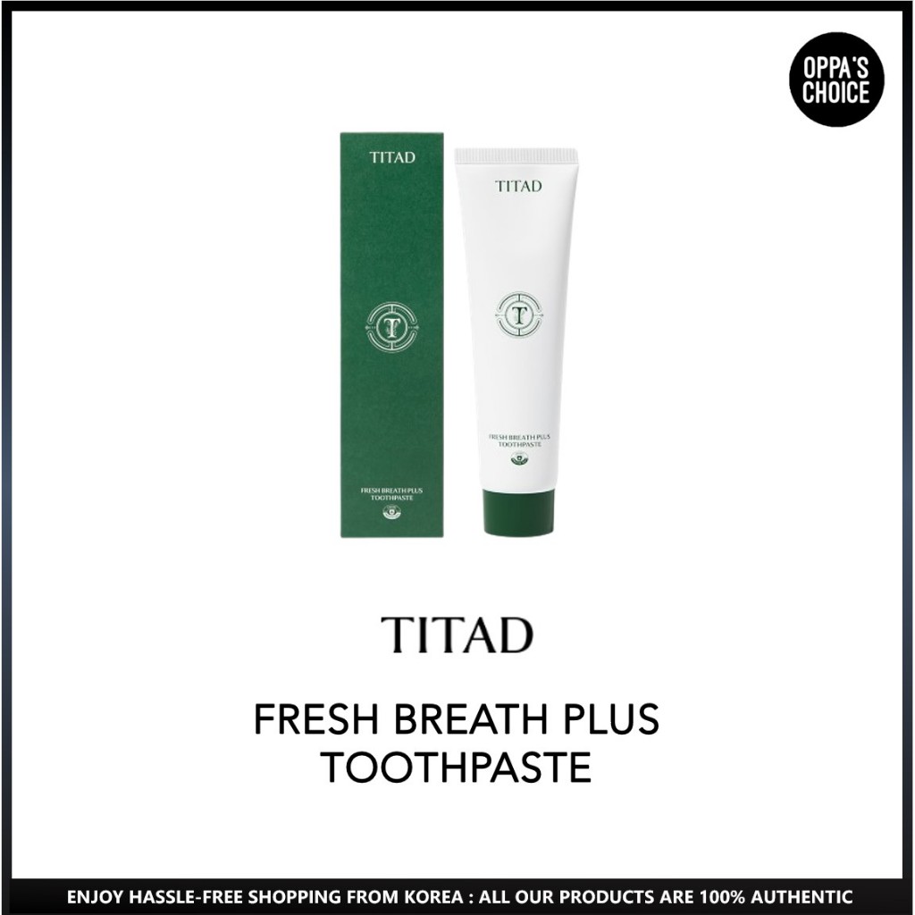 [現貨] TITAD FRESH BREATH PLUS TOOTHPASTE 牙膏 100g | 蝦皮購物