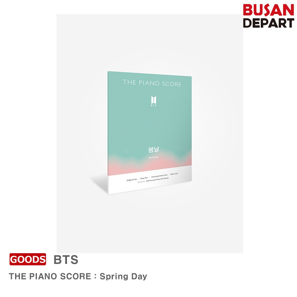 THE PIANO SCORE : BTS (Spring Day) | 蝦皮購物