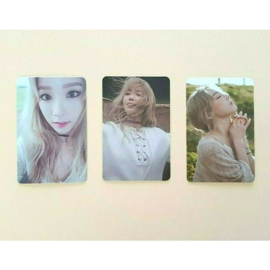 Snsd GG 泰妍 1st Mini Album'I' 官方小卡 KPOP K-POP | 蝦皮購物