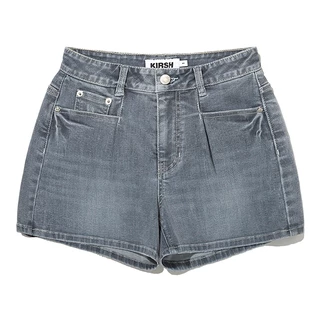[KIRSH] 櫻桃牛仔 PINTUCK 短褲(靛藍色)