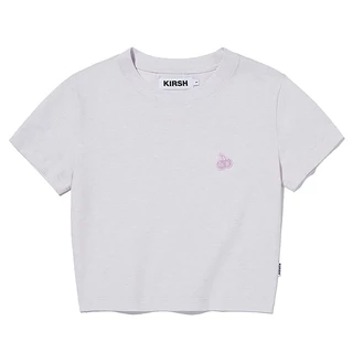[KIRSH] 小櫻桃短款 T 恤(薰衣草色)