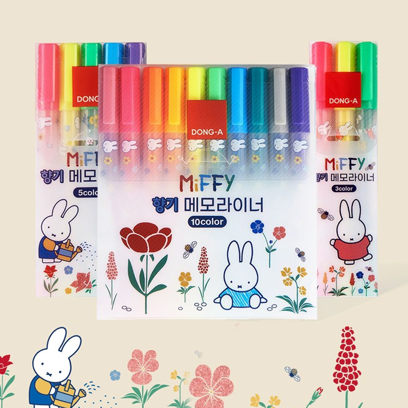 Miffy Sweet 氣味熒光筆可愛韓國可愛文具 | 蝦皮購物