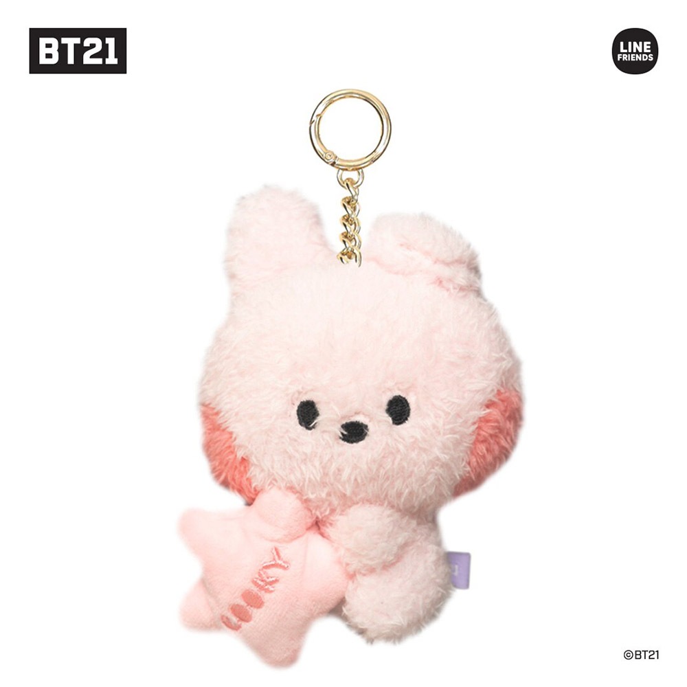 BT21 SHOOKY SPRING DAY 絨毛鑰匙圈– LINE FRIENDS_TW